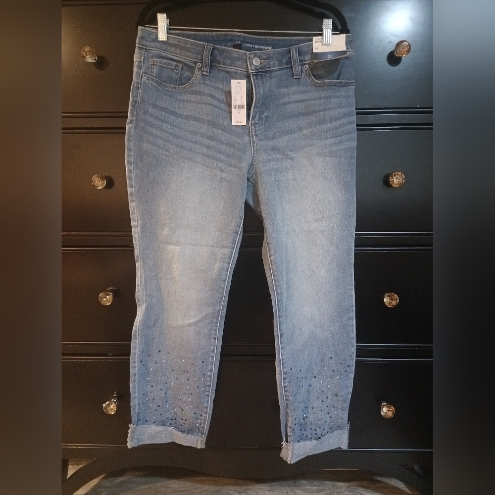 NY & C Curvy Boyfriend Jeans